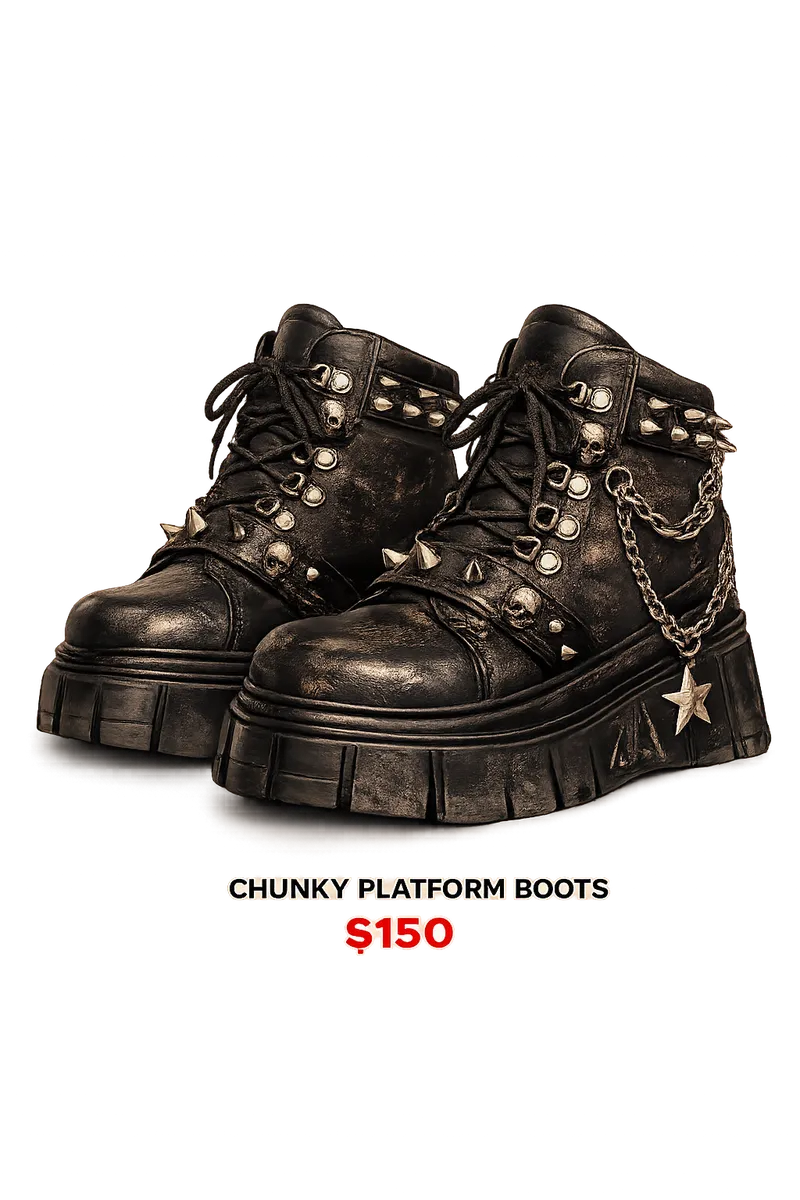 Chunky Platform Boots
